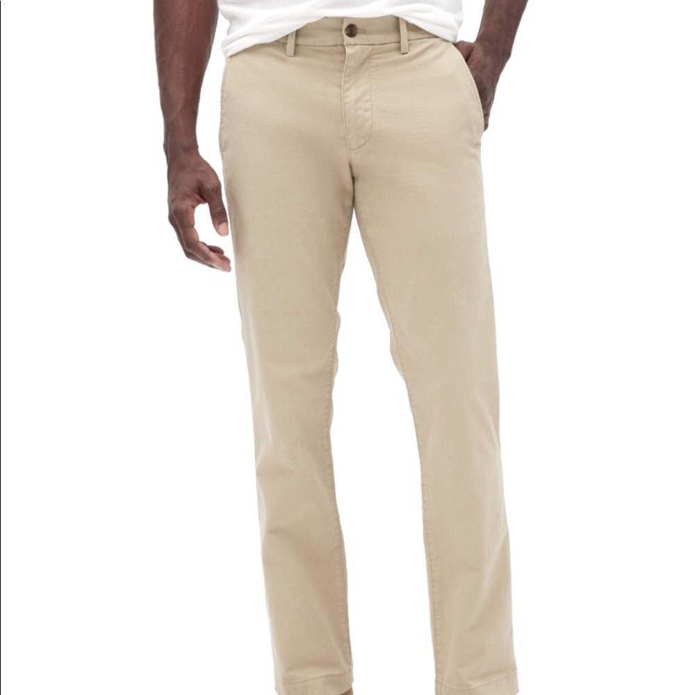 GAP gap flex essential pants in khaki, 30x32